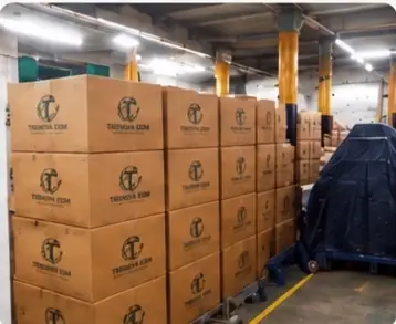 Ready for dispatch — Trenova Exim bag factory, Kolkata